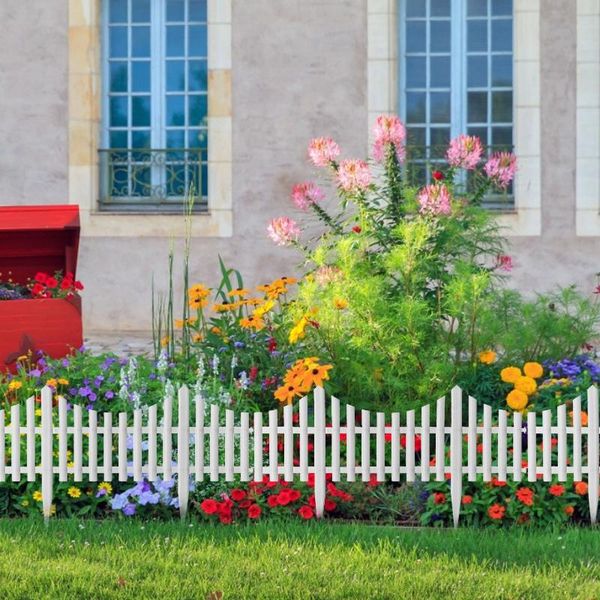 fencing, trellis & gates 4pcs splicable and detachable plastic fence lawn edge garden outdoor pastoral wedding decoration benefit
fencing, trellis & gates 4pcs splicable and detachable plastic fence lawn edge garden outdoor pastoral wedding decoration benefit