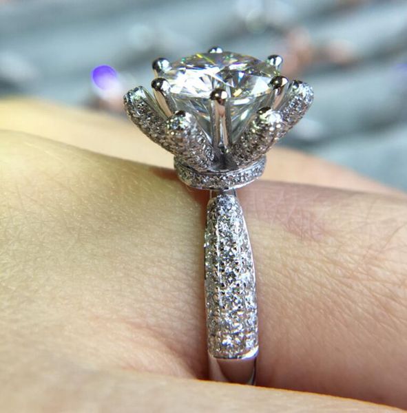 jewelry 925 sterling silver rose gold round cut white z cz diamond women wedding lotus flower ring wjl3262
jewelry 925 sterling silver rose gold round cut white z cz diamond women wedding lotus flower ring wjl3262