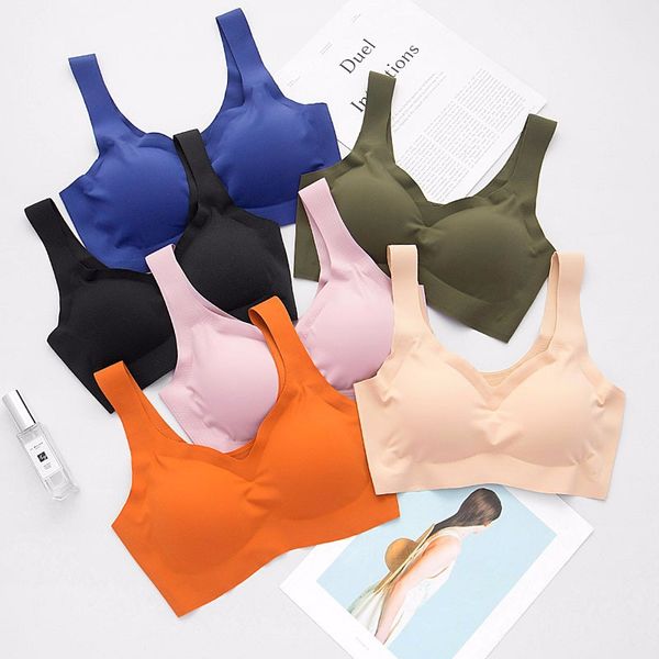 shangpin bra new japanese seamless peace of mind nude feel bra wireless sleep vest underwear bra wholesale, Black;white
shangpin bra new japanese seamless peace of mind nude feel bra wireless sleep vest underwear bra wholesale, Black;white