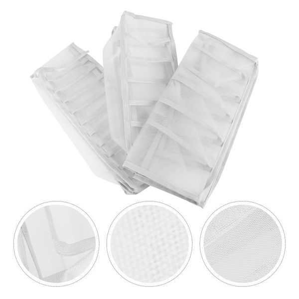 storage drawers 3pcs folding underwear boxes foldable sock box household (white) #h10
storage drawers 3pcs folding underwear boxes foldable sock box household (white) #h10