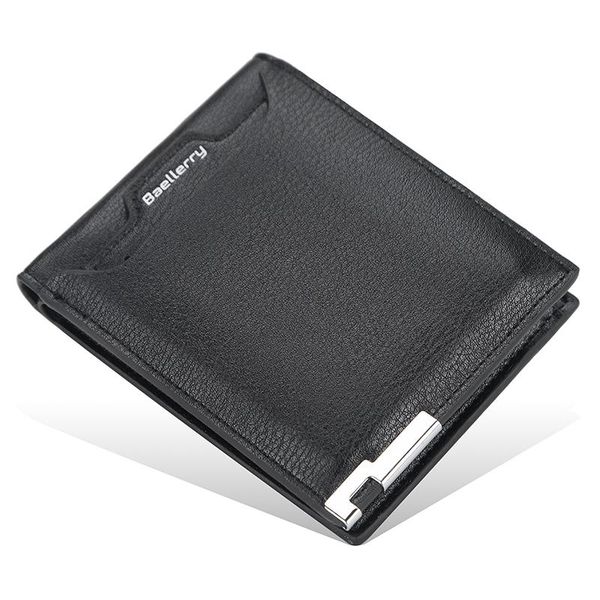wallets baellerry men's short wallet iron edge korean youth horizontal card pack purse passport cover credential holder, Red;black
wallets baellerry men's short wallet iron edge korean youth horizontal card pack purse passport cover credential holder, Red;black