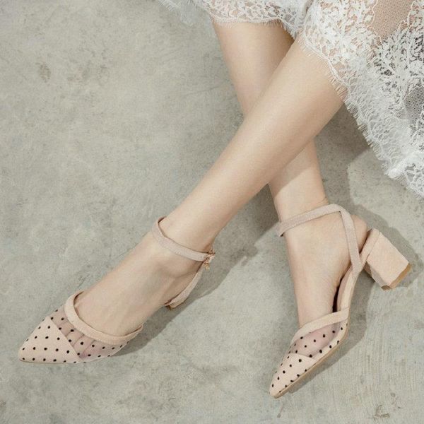 dress shoes sianie tianie summer polka dot air mesh net fashion woman's block 6cm high heels beauties women sandals plus size 33-43, Black
dress shoes sianie tianie summer polka dot air mesh net fashion woman's block 6cm high heels beauties women sandals plus size 33-43, Black