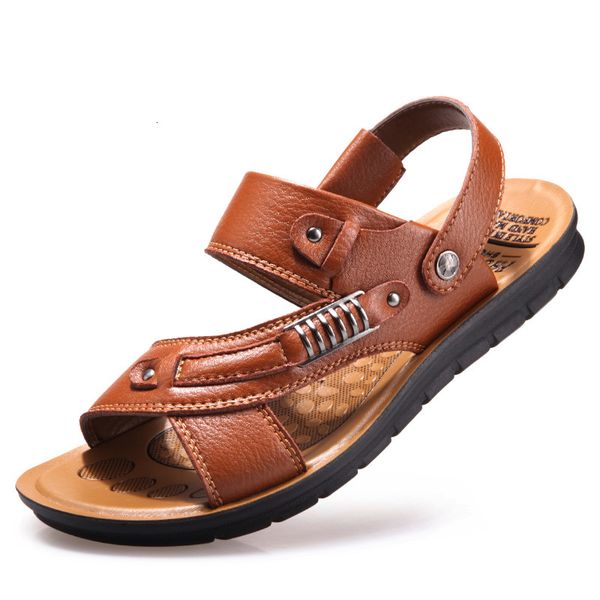 sandals men leather summer beach shoes male sandal soft bottom roman comfortable outdoor sneakers big size 84iv, Black
sandals men leather summer beach shoes male sandal soft bottom roman comfortable outdoor sneakers big size 84iv, Black
