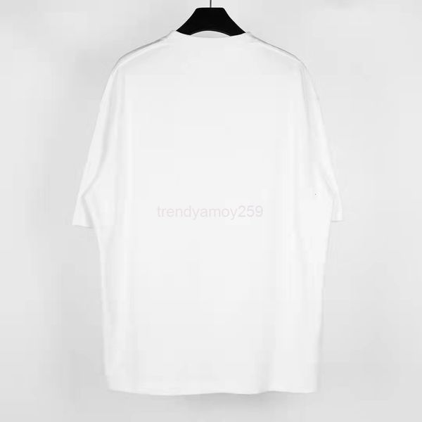 women's t-shirt chao brand short sleeve t-shirt jelly silicone printing b family men's and women's same loose live broadcast, White
women's t-shirt chao brand short sleeve t-shirt jelly silicone printing b family men's and women's same loose live broadcast, White