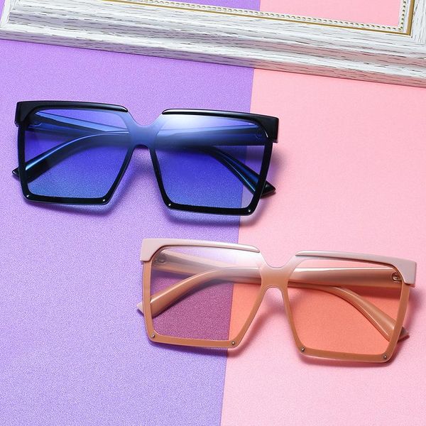 fashion personality sunglasses men's and women's style street retro square, White;black
fashion personality sunglasses men's and women's style street retro square, White;black