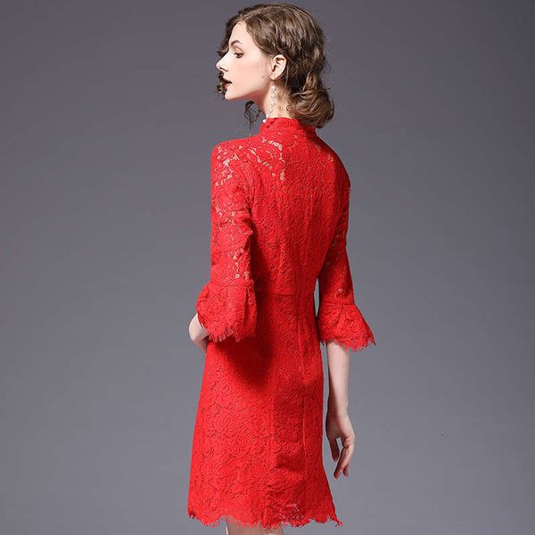 toast casual dresses bridal trumpet sleeve lace evening large women's dress, Black;gray
toast casual dresses bridal trumpet sleeve lace evening large women's dress, Black;gray