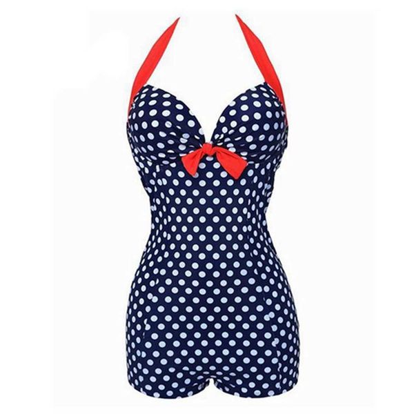 push up swimsuit plus size swimwear women brazilian vintage halter retro dots monokini bathing suit shorts 210604, White;black
push up swimsuit plus size swimwear women brazilian vintage halter retro dots monokini bathing suit shorts 210604, White;black