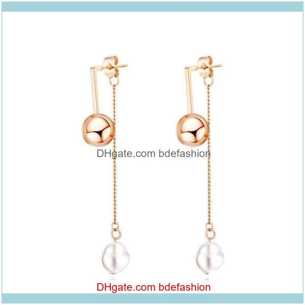 jewelry ins fashion designer stainless steel ball pearl dangle pendant stud earrings for women girls rose gold drop delivery 2021 xlyzf, Golden;silver
jewelry ins fashion designer stainless steel ball pearl dangle pendant stud earrings for women girls rose gold drop delivery 2021 xlyzf, Golden;silver