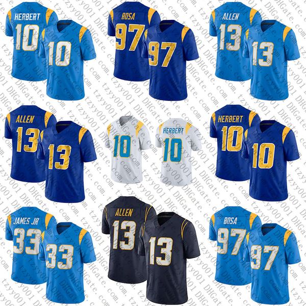 10 justin herbert football jersey 97 joey bosa 13 keenan allen 33 derwin james jr 30 austin ekeler stitched jerseys, Black;red
10 justin herbert football jersey 97 joey bosa 13 keenan allen 33 derwin james jr 30 austin ekeler stitched jerseys, Black;red