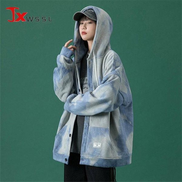 women's jackets tie-dye jacket female ins tide loose korean cardigan sweater 2021 spring autumn fried street baseball uniform women coa, Black;brown
women's jackets tie-dye jacket female ins tide loose korean cardigan sweater 2021 spring autumn fried street baseball uniform women coa, Black;brown
