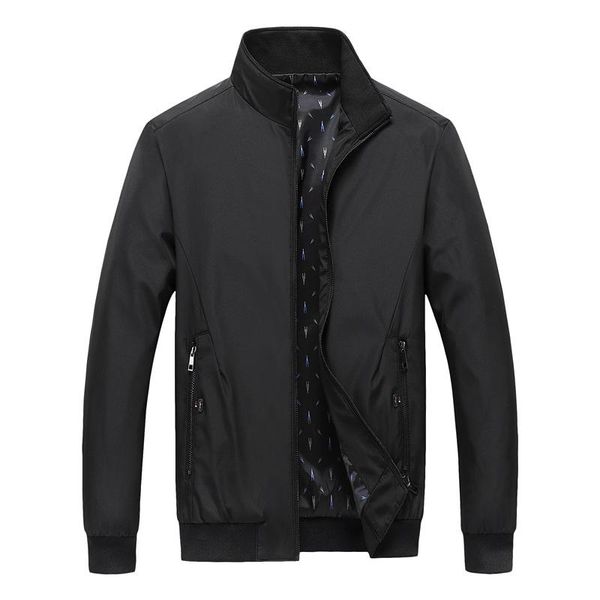men's jackets spring men jacket coats casual solid color stand collar business brand clothing male outwear, Black;brown
men's jackets spring men jacket coats casual solid color stand collar business brand clothing male outwear, Black;brown
