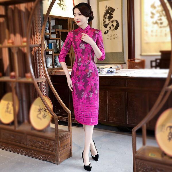 ethnic clothing short style women's knee leng cheongsam traditional chinese lace qipao dress arrival vestido size s l xl xxl xxxl 275, Red
ethnic clothing short style women's knee leng cheongsam traditional chinese lace qipao dress arrival vestido size s l xl xxl xxxl 275, Red