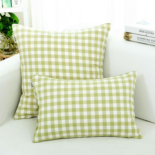 30x45/45x45/55x5cm american country garden green small lattice pattern cushion cover pillowcase sofa grid pillow cushion/decorative
30x45/45x45/55x5cm american country garden green small lattice pattern cushion cover pillowcase sofa grid pillow cushion/decorative