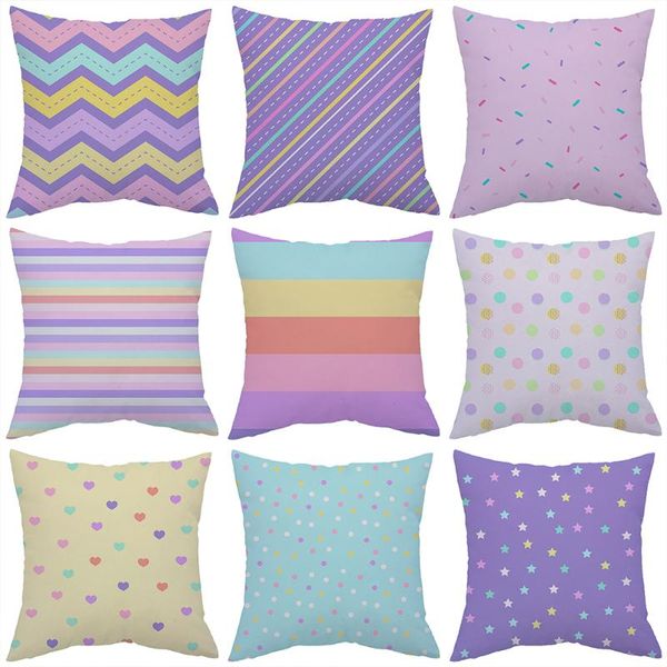 pillow case geometric cushion cover polyester hugging striped dot art home decoration
pillow case geometric cushion cover polyester hugging striped dot art home decoration