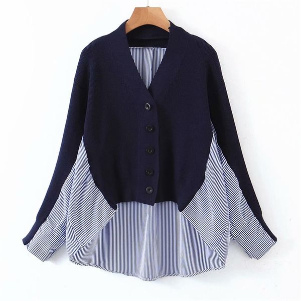 women knitted sweaters shirt autumn soft cashmere thicken single-breasted cardigan v-neck female cold outwear 210422, White;black
women knitted sweaters shirt autumn soft cashmere thicken single-breasted cardigan v-neck female cold outwear 210422, White;black