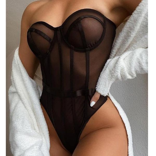bras sets 4 colors bodysuit women lace strapless bodies for female bodys overalls slim one piece bodycon body suit, Red;black 
bras sets 4 colors bodysuit women lace strapless bodies for female bodys overalls slim one piece bodycon body suit, Red;black