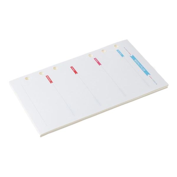 holes refill inner paper week month plan to do list for a6 loose leaf notebook x3ue notepads, Purple;pink
holes refill inner paper week month plan to do list for a6 loose leaf notebook x3ue notepads, Purple;pink