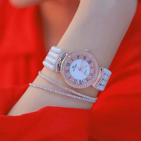 wristwatches relojes para mujer fashion quartz watches roman numerals dial pearl chain hombre, Slivery;brown
wristwatches relojes para mujer fashion quartz watches roman numerals dial pearl chain hombre, Slivery;brown