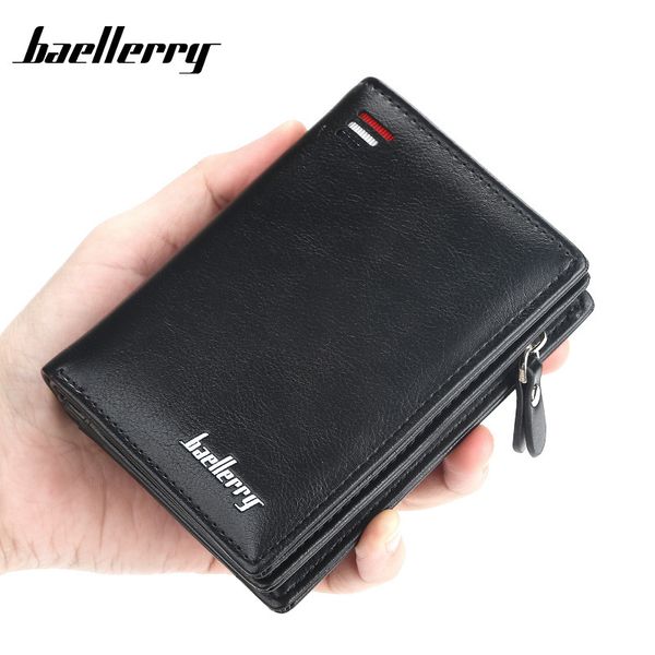 baellerry short button vertical zero zipper wallet card bag men's fashion, Red;black
baellerry short button vertical zero zipper wallet card bag men's fashion, Red;black