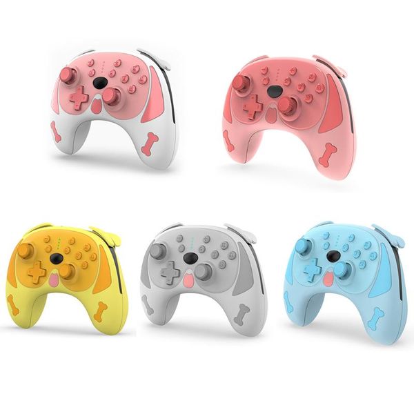 for ninendo switch pro wireless game controller cute dog shaped bluetooth gamepad with 6-axis gyro dual motor vibration controllers & joysti
for ninendo switch pro wireless game controller cute dog shaped bluetooth gamepad with 6-axis gyro dual motor vibration controllers & joysti