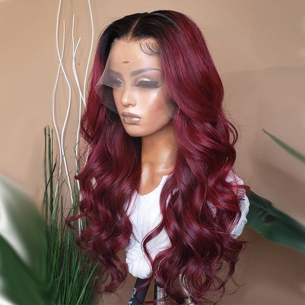blacke red burgundy body wave wig pre plucked human hair wigs 180% brazilian remy lace part colored 1b/99j for women, Black;brown
blacke red burgundy body wave wig pre plucked human hair wigs 180% brazilian remy lace part colored 1b/99j for women, Black;brown