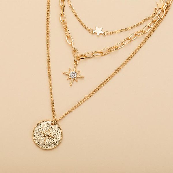 chokers 2021 vintage necklace gold chain women's jewelry layered accesories for girls clothing aesthetic gifts fashion pendant, Golden;silver
chokers 2021 vintage necklace gold chain women's jewelry layered accesories for girls clothing aesthetic gifts fashion pendant, Golden;silver