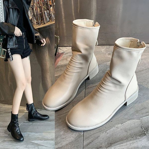 boots arrivals ankle women leather lace-up round toe lady booties autumn winter platform sole shoes handmade, Black
boots arrivals ankle women leather lace-up round toe lady booties autumn winter platform sole shoes handmade, Black
