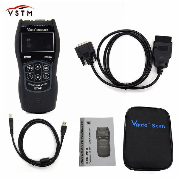 

code readers & scan tools obd2 scanner vgate vs890 fault reader auto diagnostic-tool universal for car obd 2 ii obdii vs multi-languages