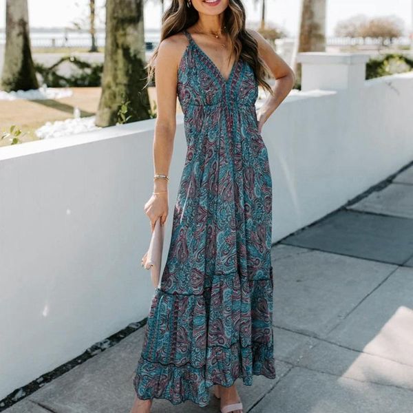 casual dresses women print backless maxi dress sleeveless v neck long bohemian spaghetti strap vintage beach, Black;gray
casual dresses women print backless maxi dress sleeveless v neck long bohemian spaghetti strap vintage beach, Black;gray