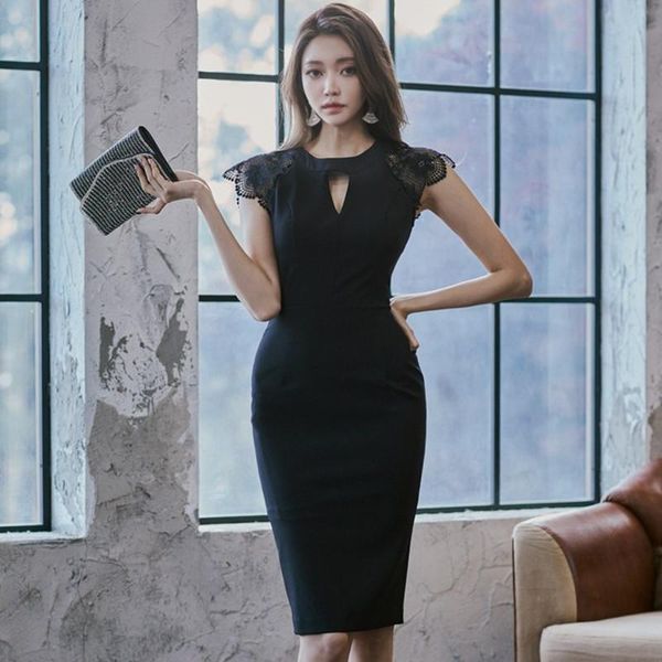 summer hollow out bodycon dress women slim lace dresses elegant knee-length cocktail party pencil vetidos casual, Black;gray
summer hollow out bodycon dress women slim lace dresses elegant knee-length cocktail party pencil vetidos casual, Black;gray