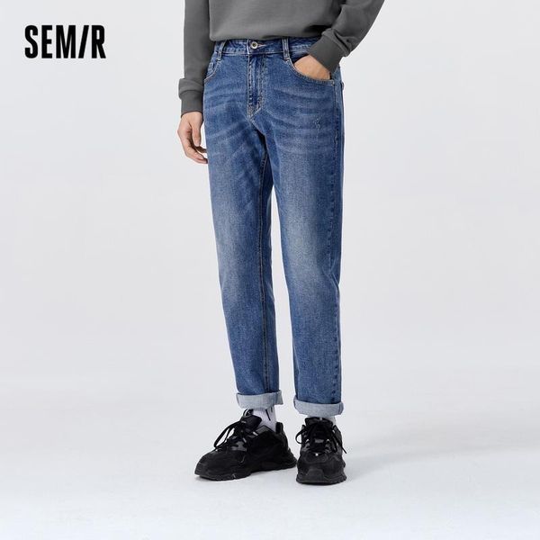 men's jeans semir men autumn 2021 trendy brand fashion man retro port style commuting casual straight trousers, Blue
men's jeans semir men autumn 2021 trendy brand fashion man retro port style commuting casual straight trousers, Blue