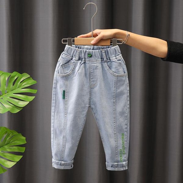 jeans 2-6 years girls' pants spring&autumn baby embroidery letters boys children's trousers, Blue
jeans 2-6 years girls' pants spring&autumn baby embroidery letters boys children's trousers, Blue