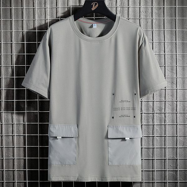 summer oversized big pockets t-shirts men streetwear short sleeve cotton tshirt male harajuku tees plus size 6xl 7xl 8xl, White;black
summer oversized big pockets t-shirts men streetwear short sleeve cotton tshirt male harajuku tees plus size 6xl 7xl 8xl, White;black