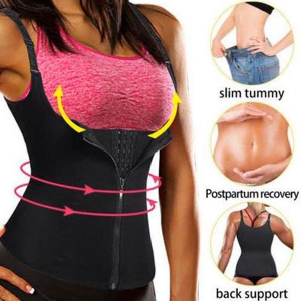 women's shapers body vest waist trainer slimming shapewear weight loss shaper corset plus size s-4xl, Black;white
women's shapers body vest waist trainer slimming shapewear weight loss shaper corset plus size s-4xl, Black;white