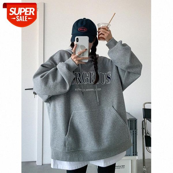 net red american nostalgic letter print plus fleece hooded sweater women's mid-length coat #vf73, Black
net red american nostalgic letter print plus fleece hooded sweater women's mid-length coat #vf73, Black