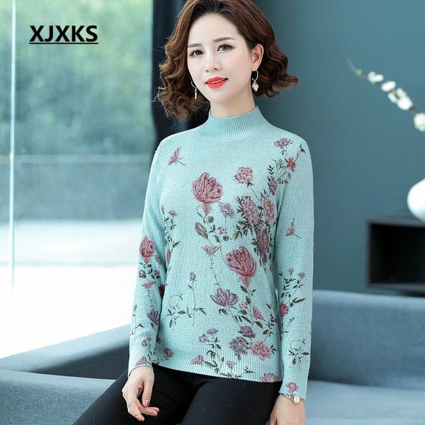 women's sweaters xjxks women printed turtleneck sweater 2021 autumn winter loose plus size high-end 100% wool knitted pullover, White;black
women's sweaters xjxks women printed turtleneck sweater 2021 autumn winter loose plus size high-end 100% wool knitted pullover, White;black