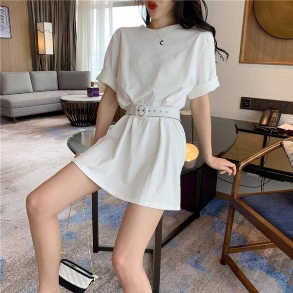 summer women short sleeve t-shirts basic solid color with belt tee female casual white t shirt femme y700 women's t-shirt
summer women short sleeve t-shirts basic solid color with belt tee female casual white t shirt femme y700 women's t-shirt