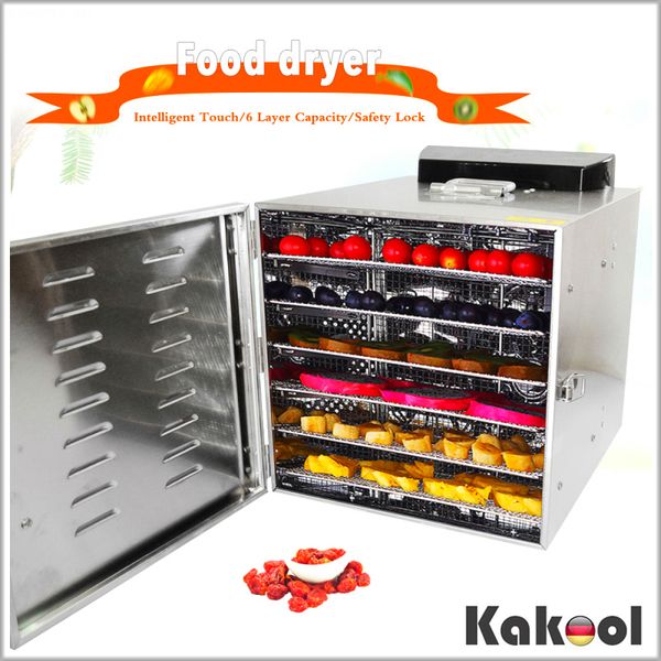 6-layer food dehydrator vegetable drying machine pet herbs dryer dehydrate fruit stainless steel household 400w
6-layer food dehydrator vegetable drying machine pet herbs dryer dehydrate fruit stainless steel household 400w