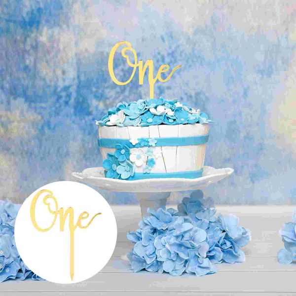 other festive & party supplies 10pcs cake er 1st birthday decoration one