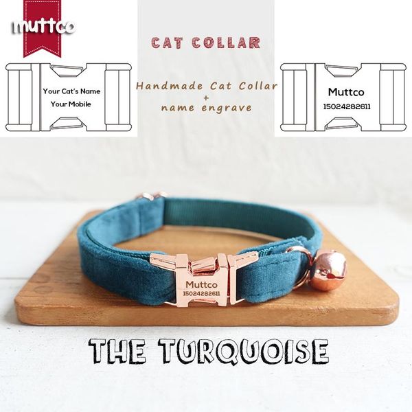 cat collars & leads muttco retail handmade engraved metal buckle collar for the turquoise design 2 sizes ucc097m
cat collars & leads muttco retail handmade engraved metal buckle collar for the turquoise design 2 sizes ucc097m