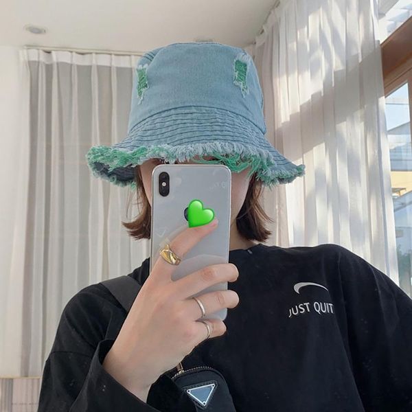 fashion denim hole edging bucket hats fisherman caps for womenmen casual gorras summer sun protect autumn hat hip hop wide brim, Blue;gray
fashion denim hole edging bucket hats fisherman caps for womenmen casual gorras summer sun protect autumn hat hip hop wide brim, Blue;gray