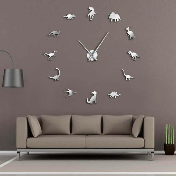 wall clocks diy large clock kids room jurassic dinosaurs art t-rex decoration giant frameless dino modern watch
wall clocks diy large clock kids room jurassic dinosaurs art t-rex decoration giant frameless dino modern watch