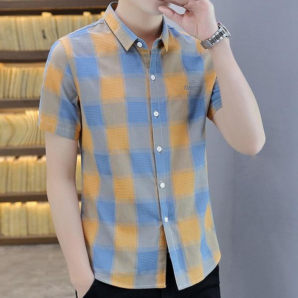 men's casual shirts urban wear fashion all-match korean version cardigan lapel small fresh personality short sleeve shirt, White;black
men's casual shirts urban wear fashion all-match korean version cardigan lapel small fresh personality short sleeve shirt, White;black
