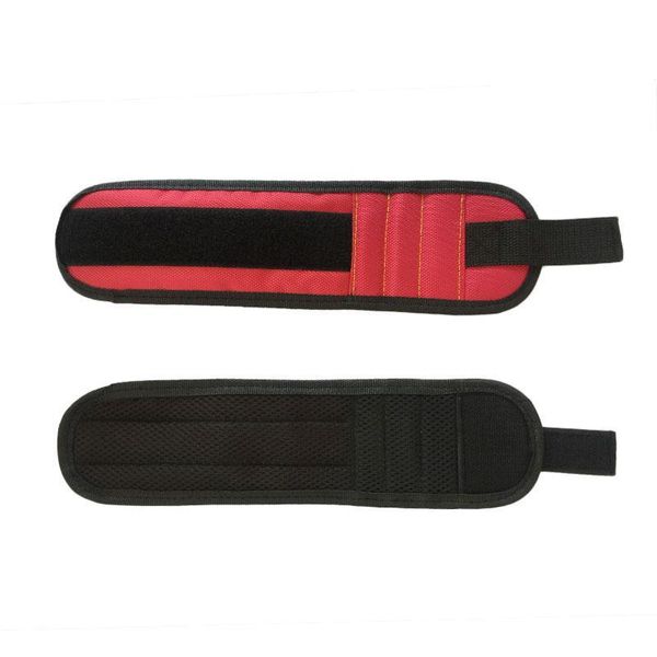 wrist support sports safety band tool belt bracelet screw kit magnetic wristband, Black;red
wrist support sports safety band tool belt bracelet screw kit magnetic wristband, Black;red
