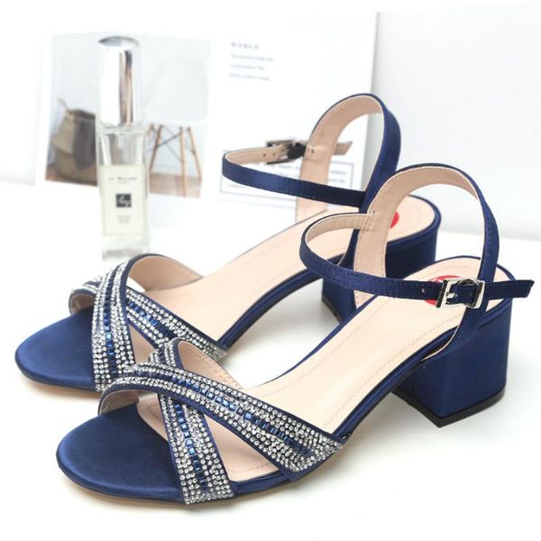 summer luxury women sandals platform crystal square heel peep toe ankle buckle fashion wedding ladies shoes zapatos de mujer, Black
summer luxury women sandals platform crystal square heel peep toe ankle buckle fashion wedding ladies shoes zapatos de mujer, Black