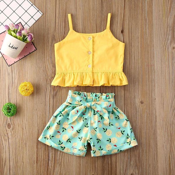 summer infant girls clothes sets 2pcs strapless single breasted vest pineapple shorts 0 4y, White
summer infant girls clothes sets 2pcs strapless single breasted vest pineapple shorts 0 4y, White