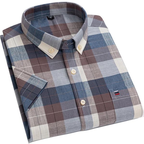 men's casual shirts aoliwen brand men oxford cloth100%cotton large size for summer sweat absorbent plaid slim short sleeve shirt, White;black
men's casual shirts aoliwen brand men oxford cloth100%cotton large size for summer sweat absorbent plaid slim short sleeve shirt, White;black