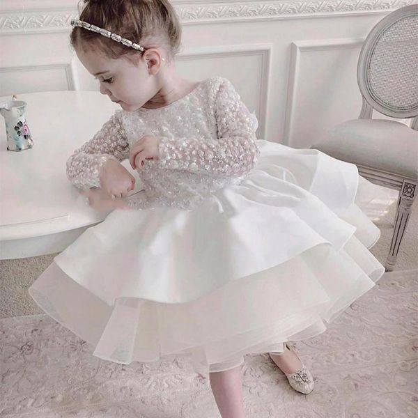 new baby girl party dresses puff flower girl dress ivory long sleeves glitter tulle ruffles girls pageant gowns for birthday, White;blue
new baby girl party dresses puff flower girl dress ivory long sleeves glitter tulle ruffles girls pageant gowns for birthday, White;blue