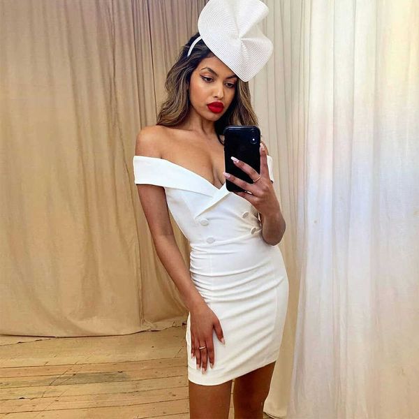 ocstrade summer off shoulder bandage dresses for women arrival white mini dress bodycon club party 210527, Black;gray
ocstrade summer off shoulder bandage dresses for women arrival white mini dress bodycon club party 210527, Black;gray