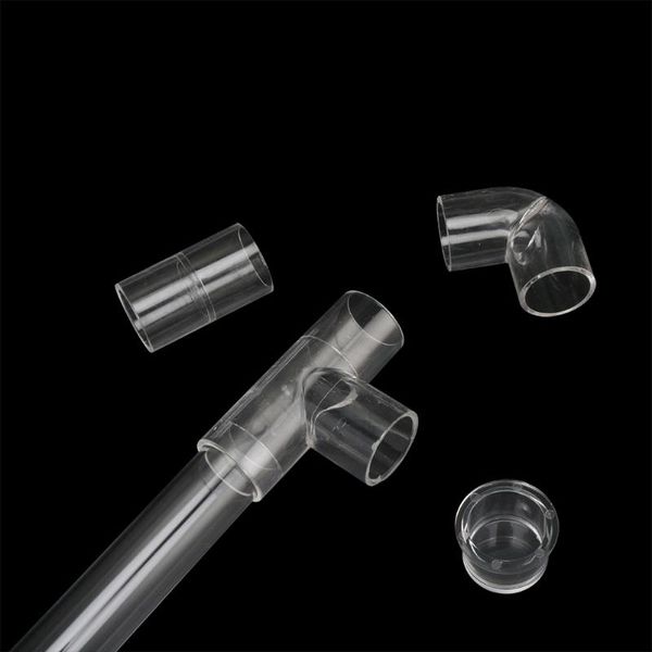 watering equipments irrigation for garden pipe connection 25mm inner diameter transparent acrylic tee straight elbow connectors 3 pcs 
watering equipments irrigation for garden pipe connection 25mm inner diameter transparent acrylic tee straight elbow connectors 3 pcs